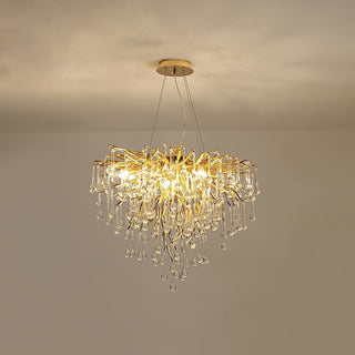 Eurrinis Lustre Cristal Postmoderne Luxueux
