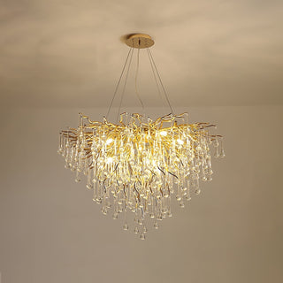 Eurrinis Lustre Cristal Postmoderne Luxueux