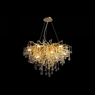 Eurrinis Lustre Cristal Postmoderne Luxueux
