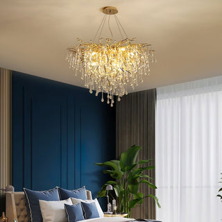 Eurrinis Lustre Cristal Postmoderne Luxueux