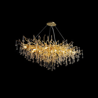 Eurrinis Lustre Cristal Postmoderne Luxueux