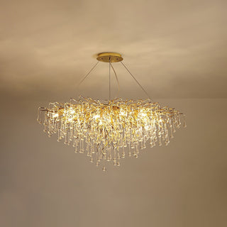 Eurrinis Lustre Cristal Postmoderne Luxueux