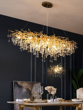 Eurrinis Lustre Cristal Postmoderne Luxueux