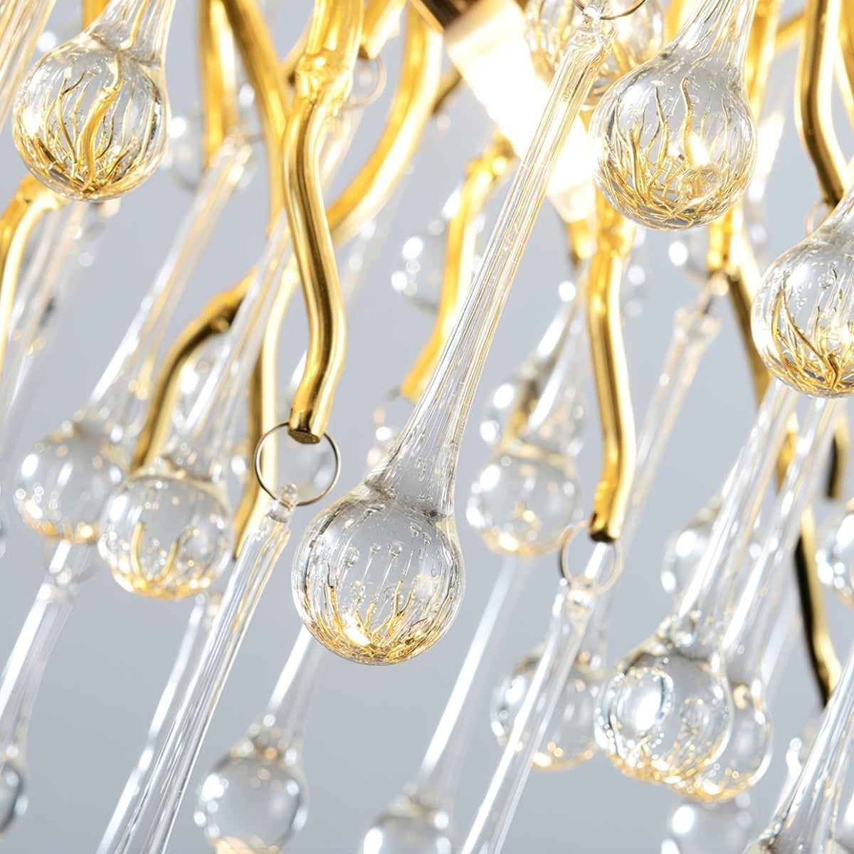 Solina Lustre Cristal Postmoderne Luxueux