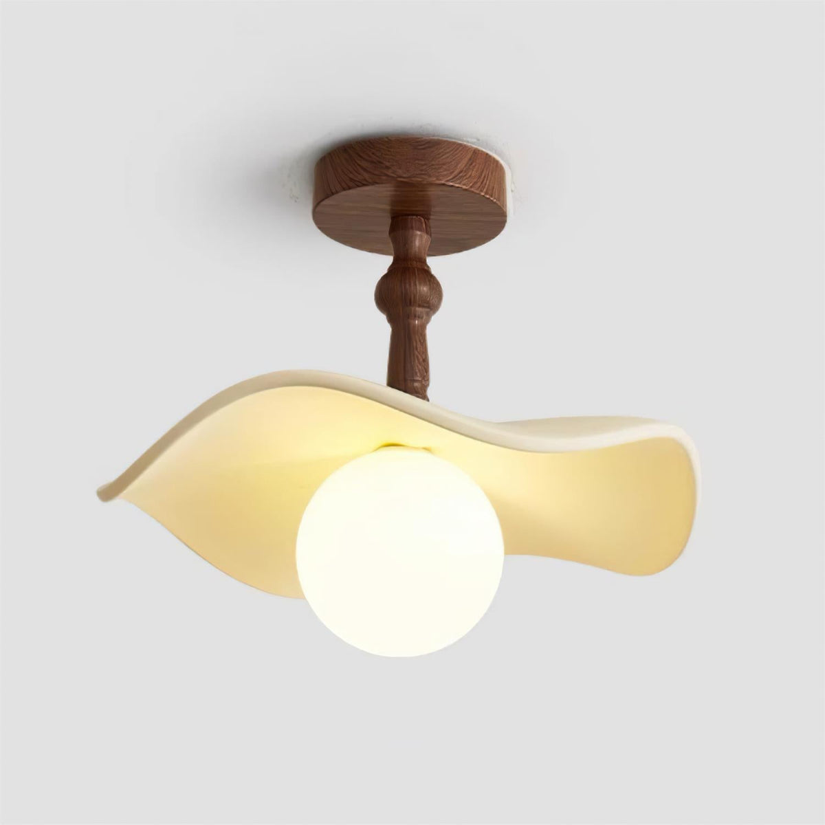 Yunel Semi Flush Mount Ceiling Light-Neutral Decor