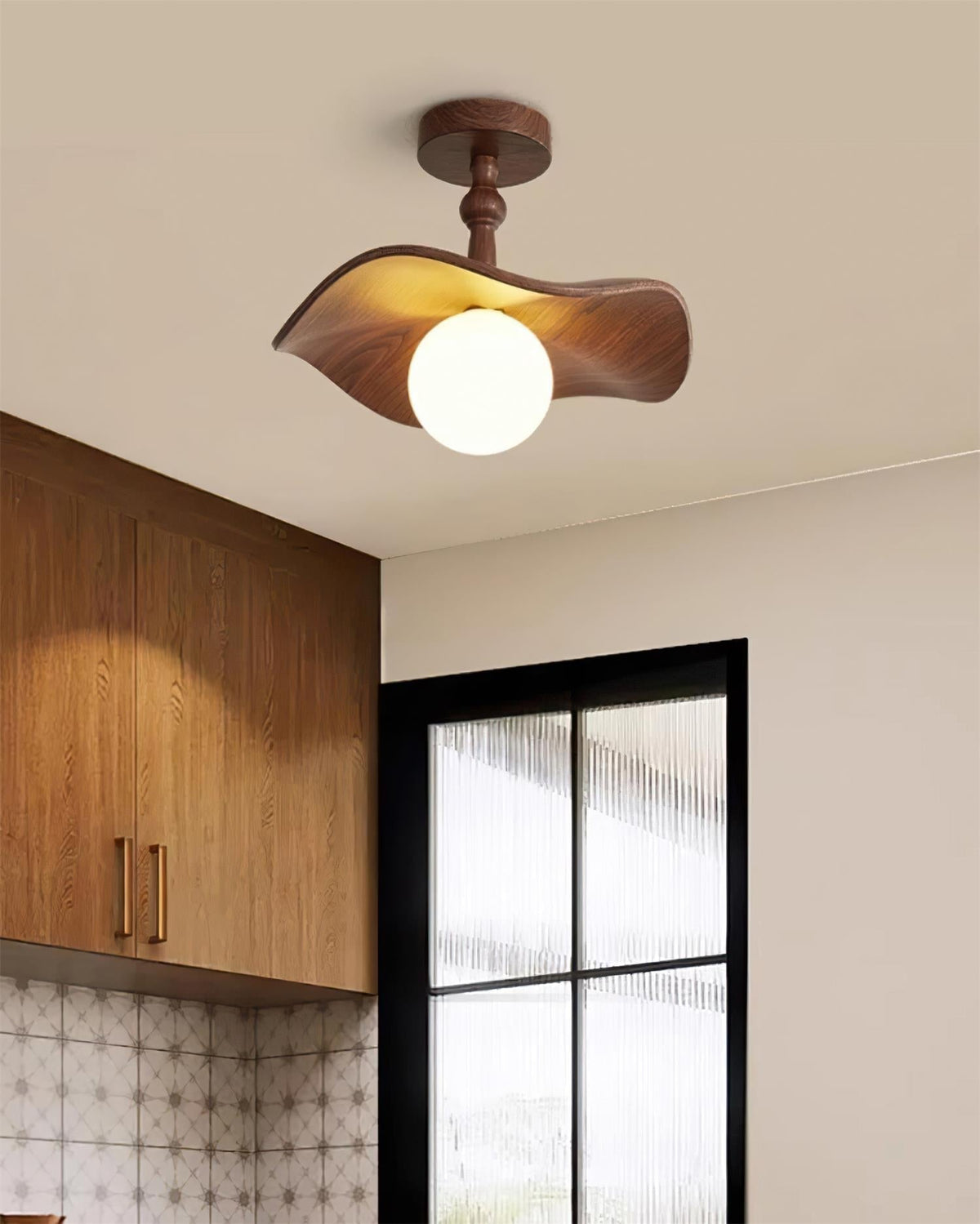 Yunel Semi Flush Mount Ceiling Light-Neutral Decor