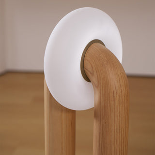 Raelix Lampe de Table Vintage Bois