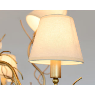 Olsolan Postmodern Luxe Tissu Cristal Lustre