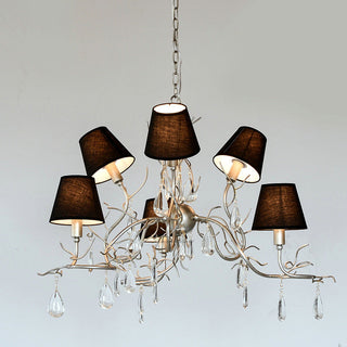 Olsolan Postmodern Luxe Tissu Cristal Lustre
