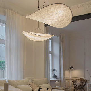 Vela Lampe Suspendue Minimaliste en Soie