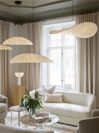 Sereca Suspension en Papier et Fibre de Verre-Luire