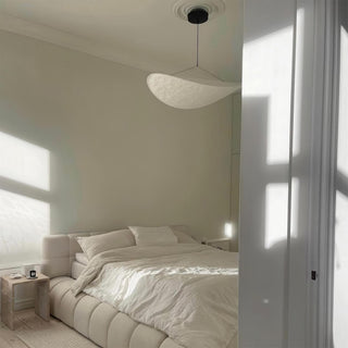 Vela Lampe Suspendue Minimaliste en Soie