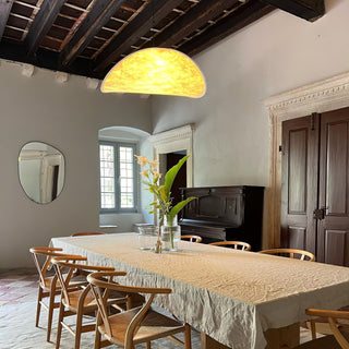 Vela Lampe Suspendue Minimaliste en Soie