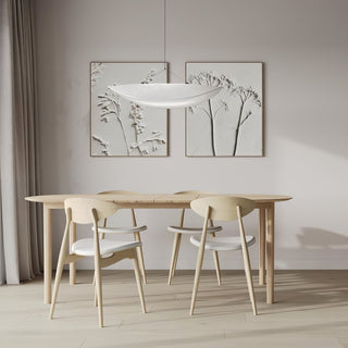 Vela Lampe Suspendue Minimaliste en Soie