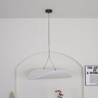 Vela Lampe Suspendue Minimaliste en Soie