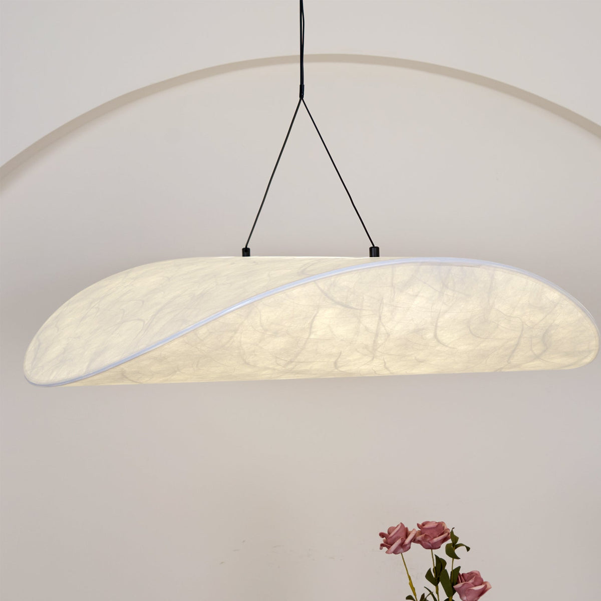 Twist Suspension Lampe Contemporaine Swag