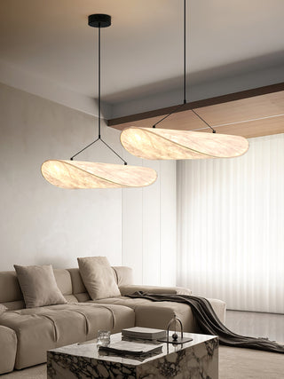 Vela Lampe Suspendue Minimaliste en Soie