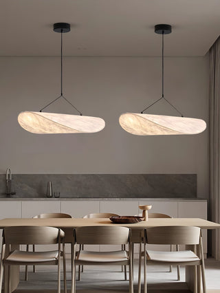 Vela Lampe Suspendue Minimaliste en Soie