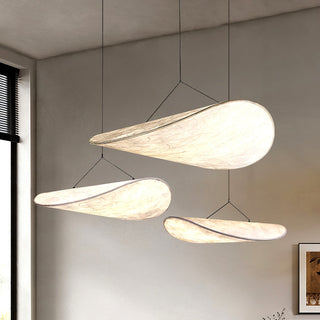 Vela Lampe Suspendue Minimaliste en Soie