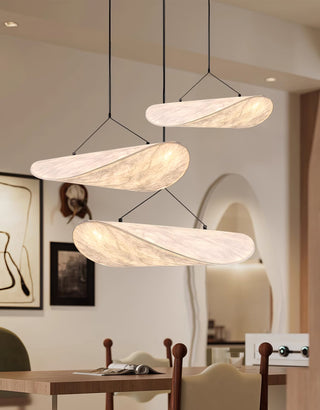 Vela Lampe Suspendue Minimaliste en Soie