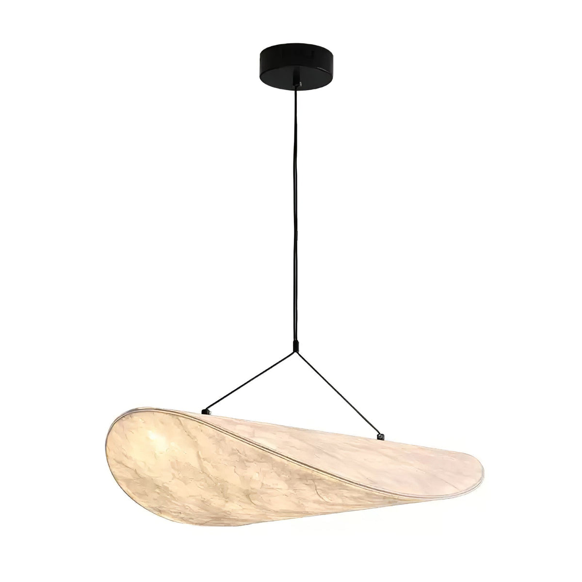 Belia Lampe Suspendue Minimaliste en Soie