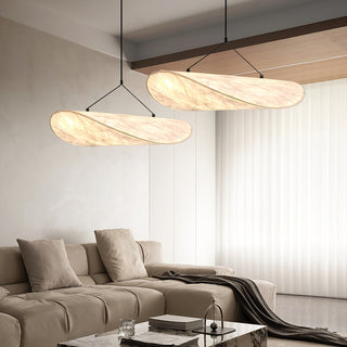 Vela Lampe Suspendue Minimaliste en Soie