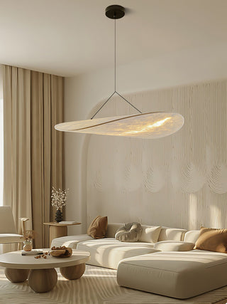 Vela Lampe Suspendue Minimaliste en Soie