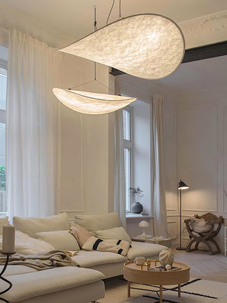 Vela Lampe Suspendue Minimaliste en Soie