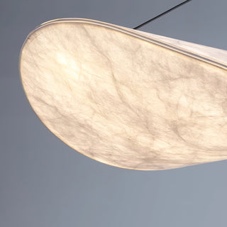 Vela Lampe Suspendue Minimaliste en Soie