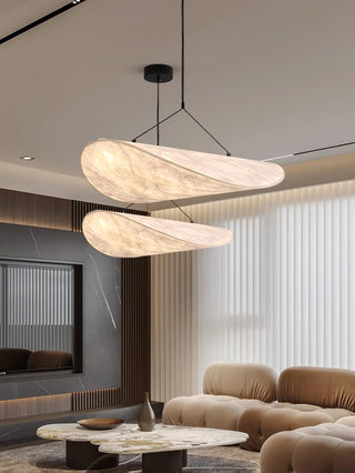 Vela Lampe Suspendue Minimaliste en Soie