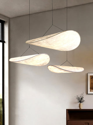 Vela Lampe Suspendue Minimaliste en Soie