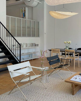 Vela Lampe Suspendue Minimaliste en Soie