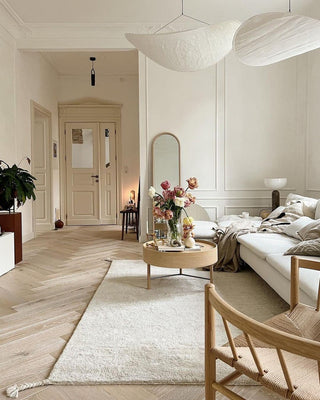 Vela Lampe Suspendue Minimaliste en Soie