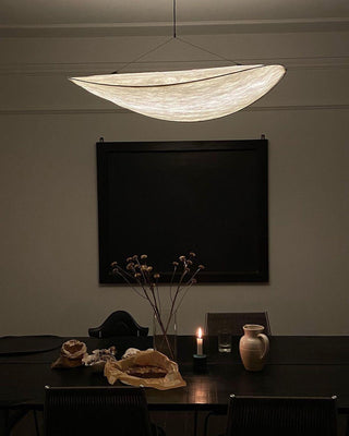 Vela Lampe Suspendue Minimaliste en Soie
