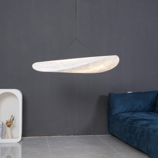 Vela Lampe Suspendue Minimaliste en Soie