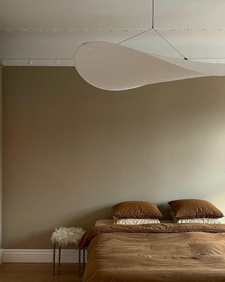 Vela Lampe Suspendue Minimaliste en Soie