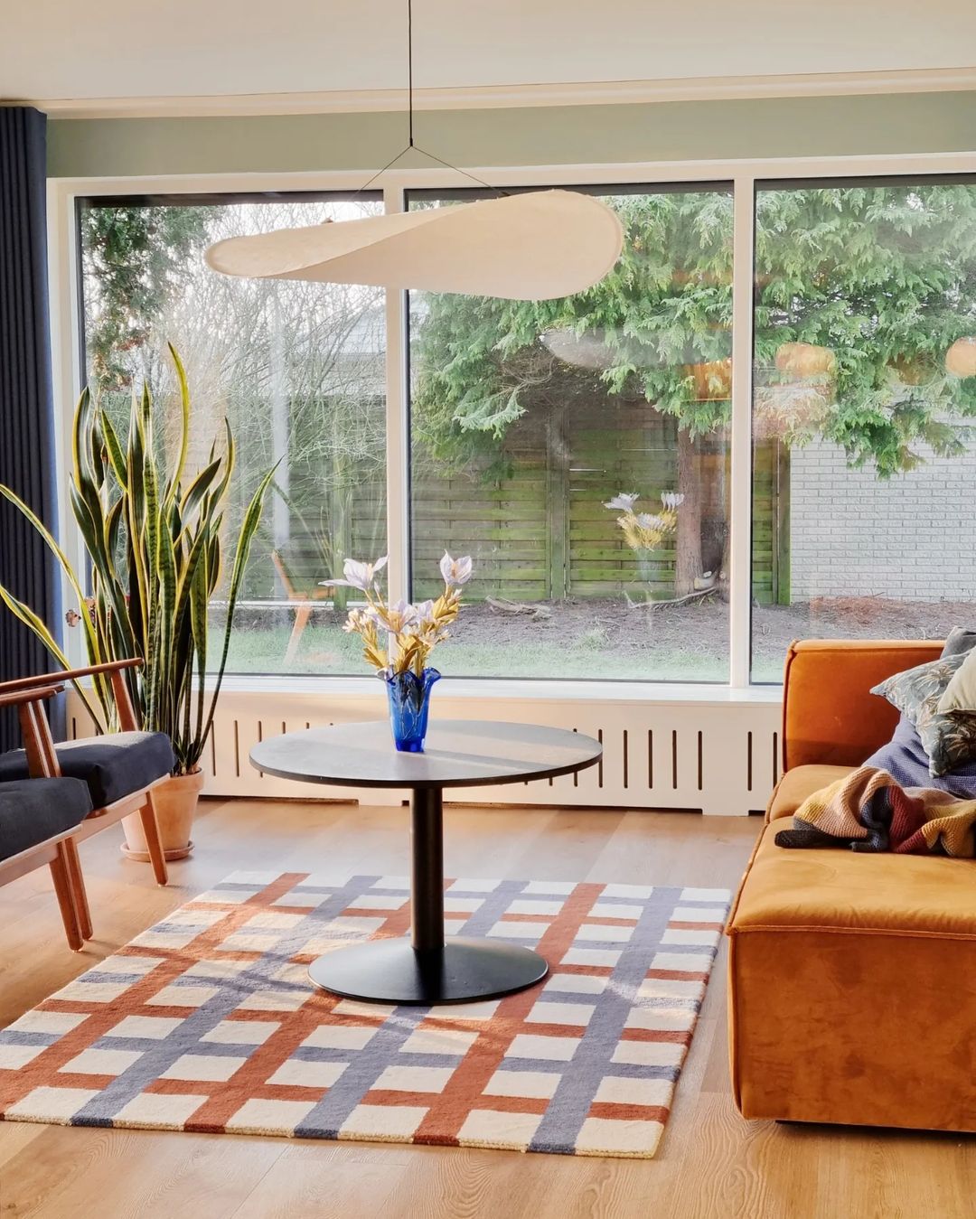 Belia Lampe Suspendue Minimaliste en Soie