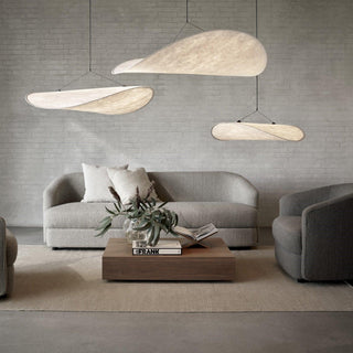 Sereca Suspension en Papier et Fibre de Verre-Luire