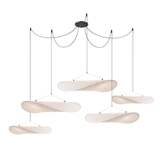 Vela Lampe Suspendue Minimaliste en Soie