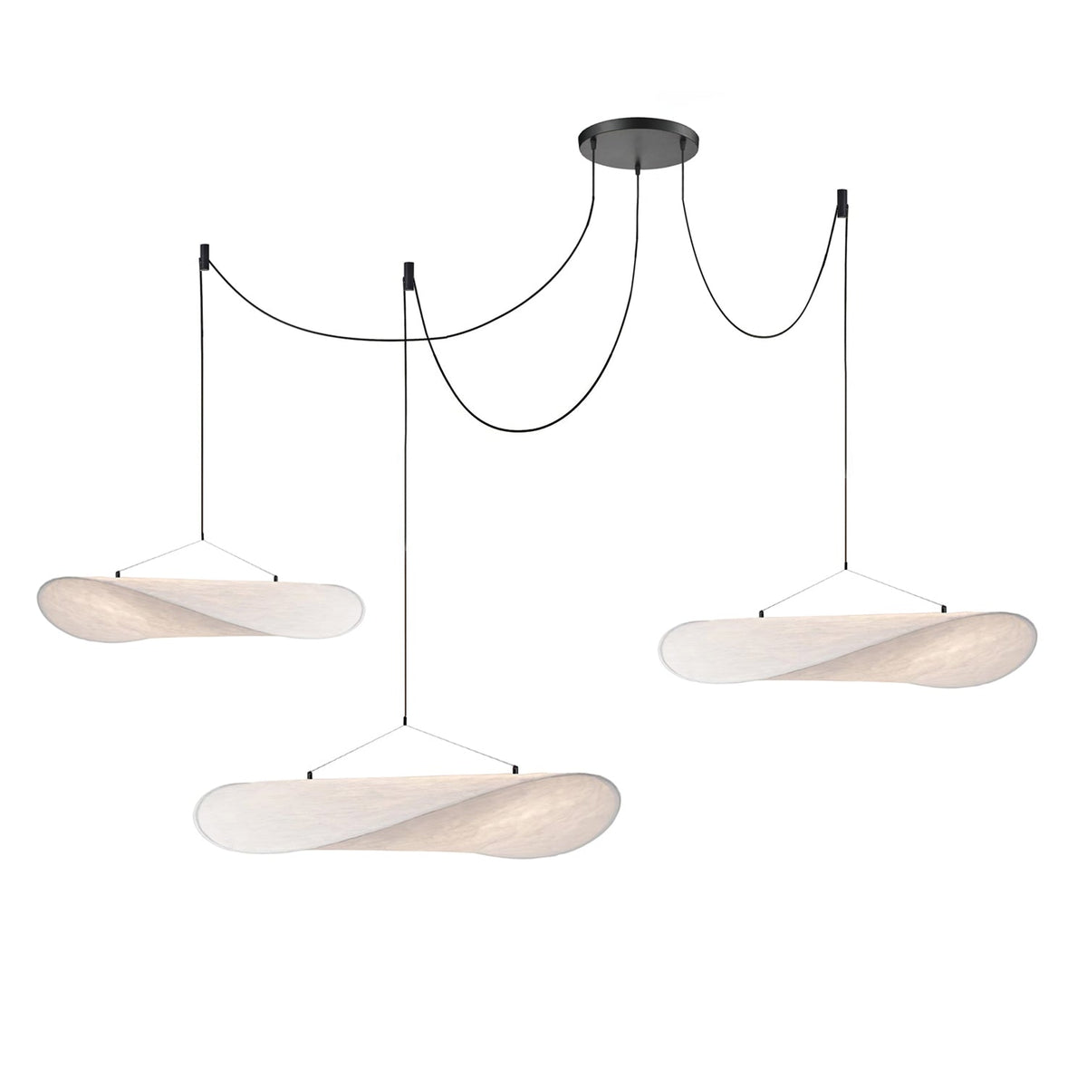 Belia Lampe Suspendue Minimaliste en Soie