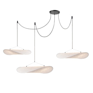 Vela Lampe Suspendue Minimaliste en Soie