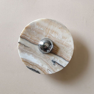Olrine Moderne Minimaliste Marbre Métal Applique Murale