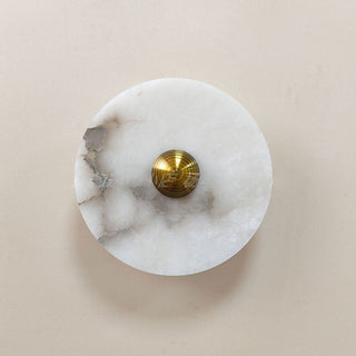 Olrine Moderne Minimaliste Marbre Métal Applique Murale