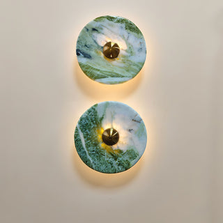Olrine Moderne Minimaliste Marbre Métal Applique Murale