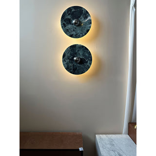 Olrine Moderne Minimaliste Marbre Métal Applique Murale