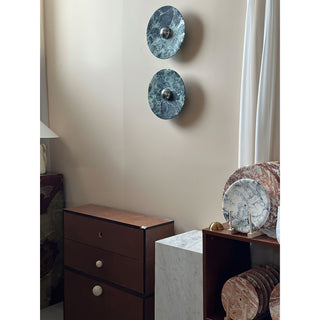 Olrine Moderne Minimaliste Marbre Métal Applique Murale