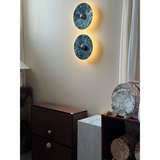 Olrine Moderne Minimaliste Marbre Métal Applique Murale