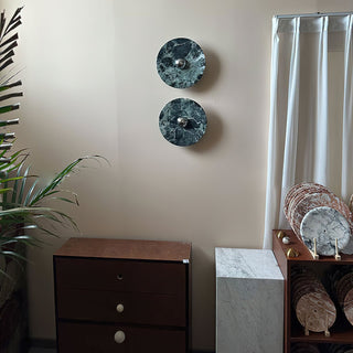 Olrine Moderne Minimaliste Marbre Métal Applique Murale