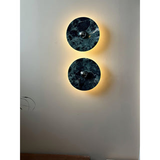Olrine Moderne Minimaliste Marbre Métal Applique Murale
