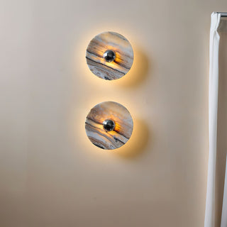 Olrine Moderne Minimaliste Marbre Métal Applique Murale